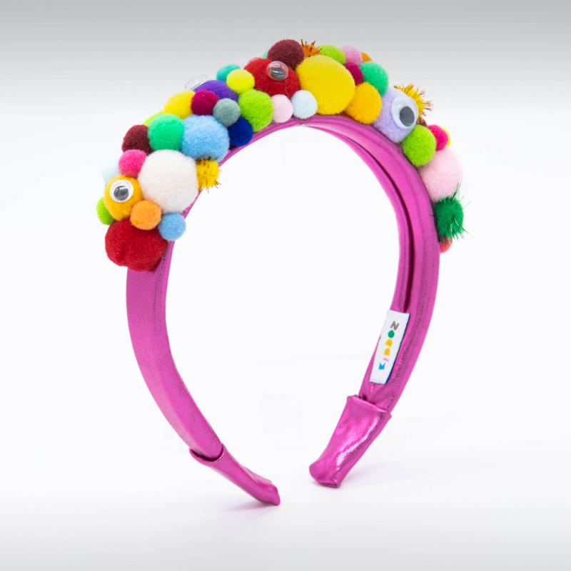 Funky Pom Pom Tiara